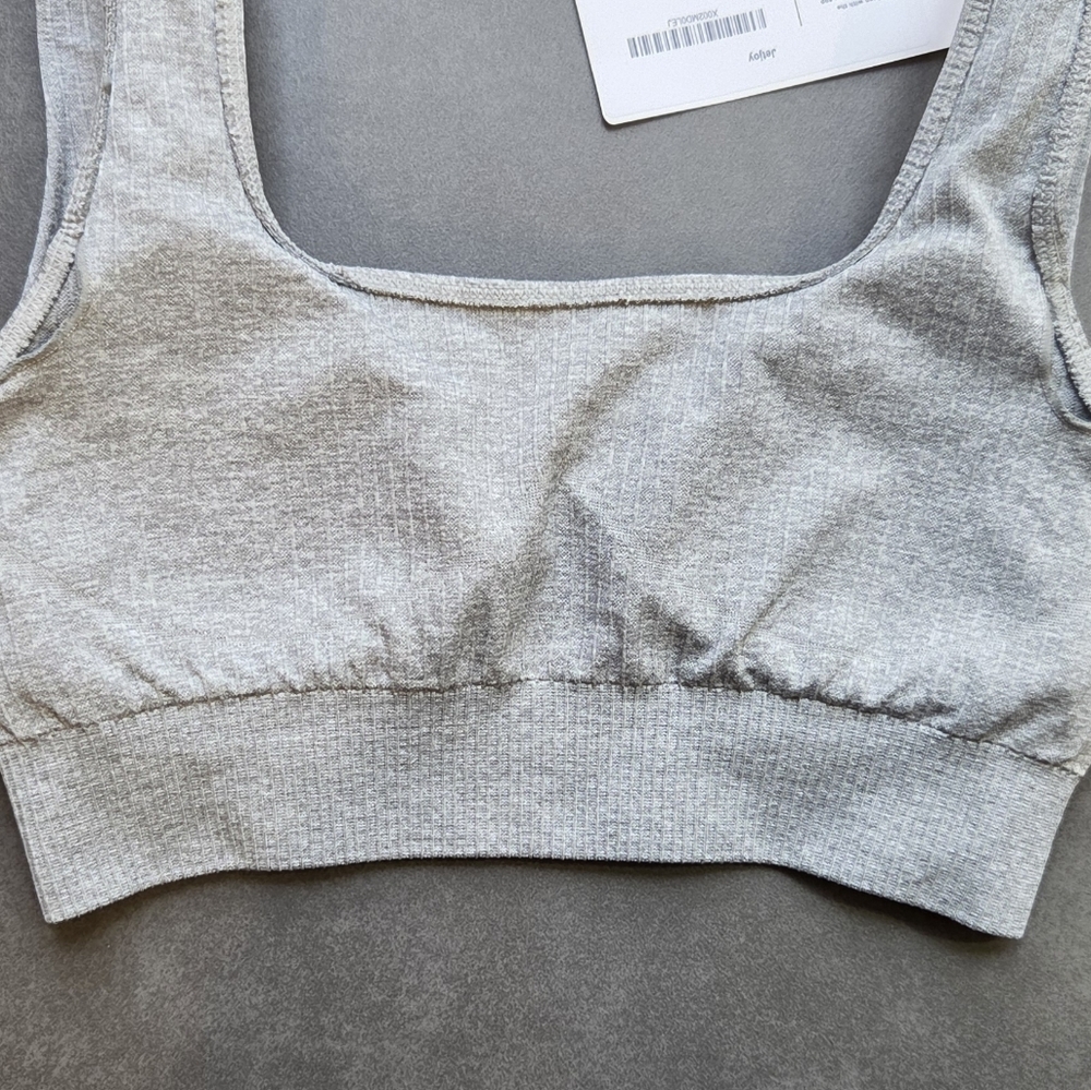 NWT Jetjoy Ribbed Sports Bra - Picture 5 of 6